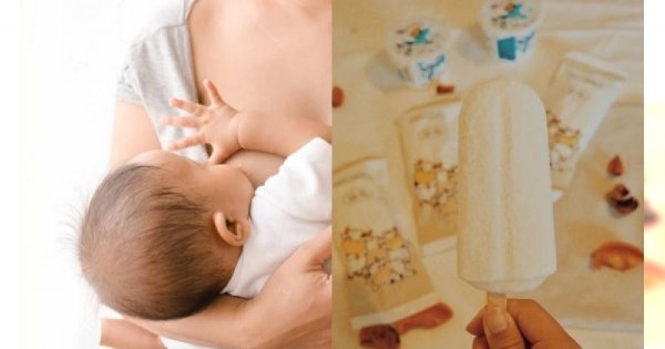 To najzdrowsze lody dla niemowlaka i możesz je zrobić sama, z mleka odciągniętego z piersi!