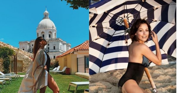 SZOK! Anna Mucha paraduje w kreacji z worka foliowego. W dodatku postanowiła poprawić swoją urodę