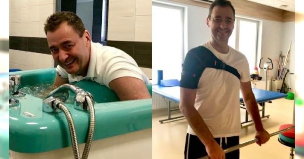 Jacek Rozenek dochodzi do zdrowia! Jego koleżanka wkurzyła się i pokazała PRAWDZIWE zdjęcia z ośrodka rehabilitacyjnego