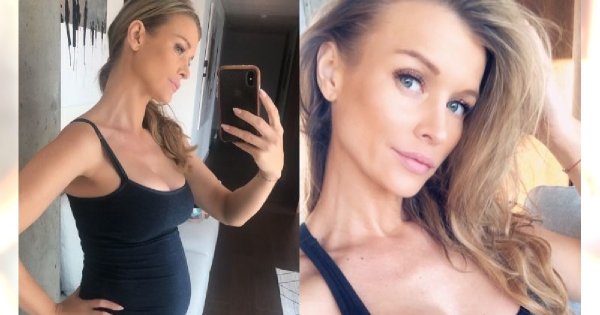 Joanna Krupa pokazuje ogromny goły ciążowy brzuszek w 24. tygodniu ciąży!