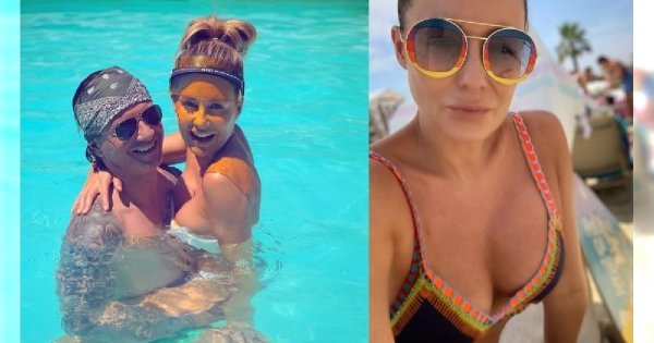Małgorzata Rozenek rozciąga się w kusych szortach i bluzce odsłaniającej brzuch na Lazurowym Wybrzeżu! Wow, co za widok!