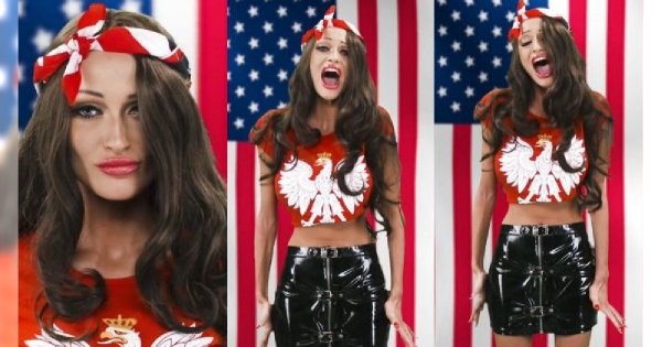 Małgorzata Godlewska zaśpiewała hymn USA! Esmeralda komentuje krótko: Ja pier****