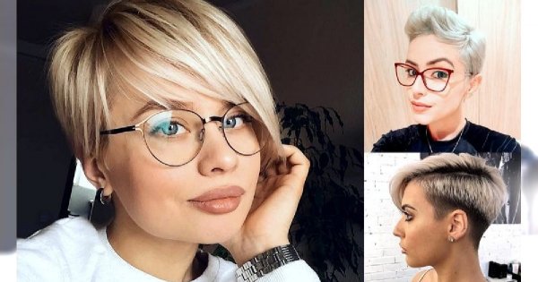 Fryzury pixie i undercut dla blondynek - trendy 2019/2020