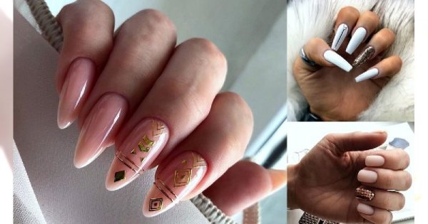 20 pomysłów na manicure ze złotymi zdobieniami [GALERIA]