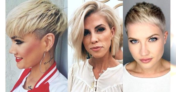 Fryzury krótkie dla blondynek - przegląd nowoczesnych cięć 2019/2020
