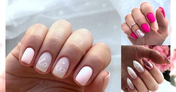 Różowy manicure - galeria ślicznych i oryginalnych zdobień