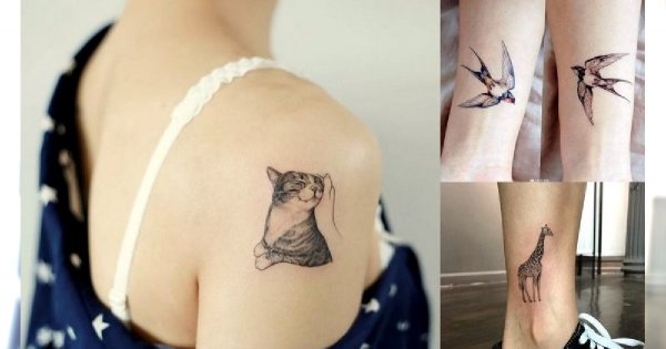 Animal tattoo - galeria urzekających wzorów