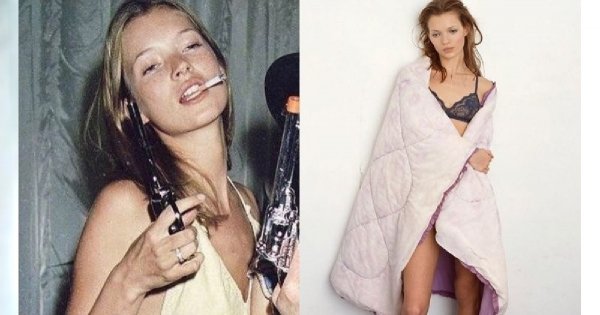 Kate Moss już tak nie wygląda! Dotąd niewiarygodnie szczupła modelka nareszcie PRZYTYŁA. Czy tak lepiej?