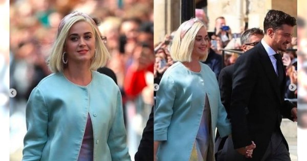 Katy Perry za rękę z Orlando Bloomem zmierza na ślub Ellie Goulding. Jeszcze nigdy nie widzieliście jej tak szczęśliwej!