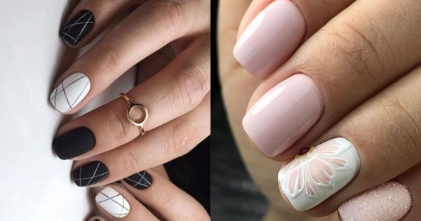 Manicure dla krótkich paznokci - modne wzory paznokci [GALERIA]