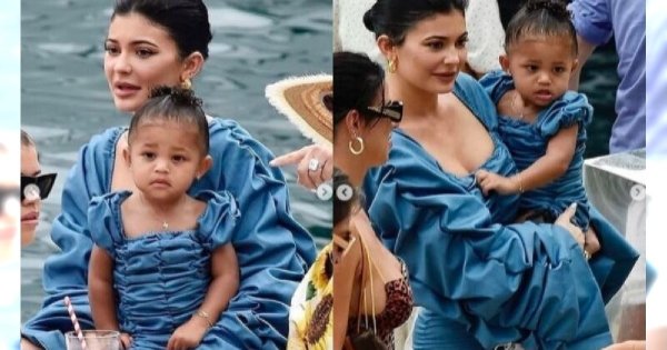 Kylie Jenner chciała olśnić fanów ubierając córeczkę i siebie w taką samą kreację. Internauci? "PASKUDNE i niewygodne"!