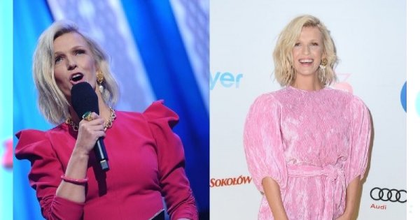 Magda Mołek w fuksji wyglądała obłędnie, ale to w delikatnym różu zachwyciła nas najbardziej! A Wy, którą kreację wolicie?