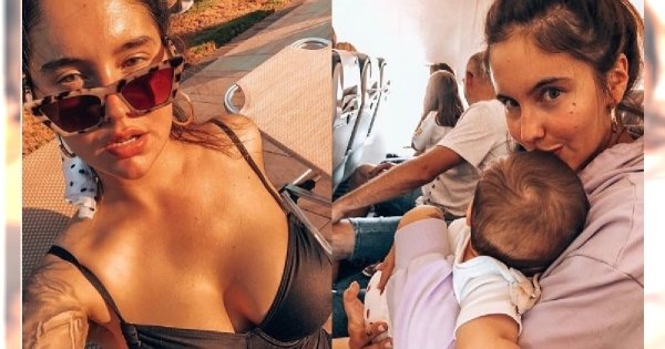Ola Żuraw z "Top Model" chwali się figurą osiem miesięcy po narodzinach córeczki: "Sądzę, że wyglądam zaje***ście"
