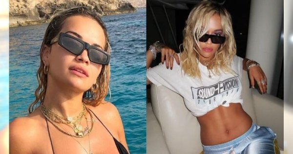 Rita Ora odsłania piersi W ZA MAŁYM bikini! Fani: Myślę, że powinnaś kupić nowy stanik w dziale dla dorosłych, a nie dla dzieci