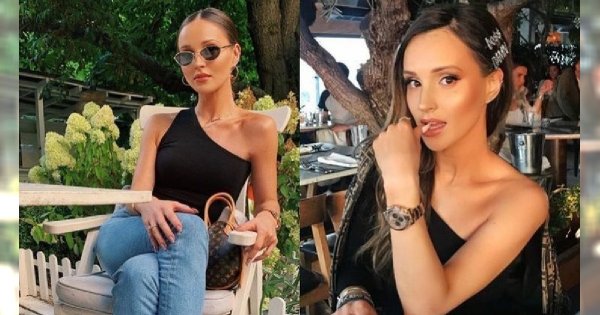 Seksowna Marina Łuczenko chwali się stylizacją. Ale wszyscy patrzą na jej buty. NAJBRZYDSZE KLAPKI ŚWIATA?