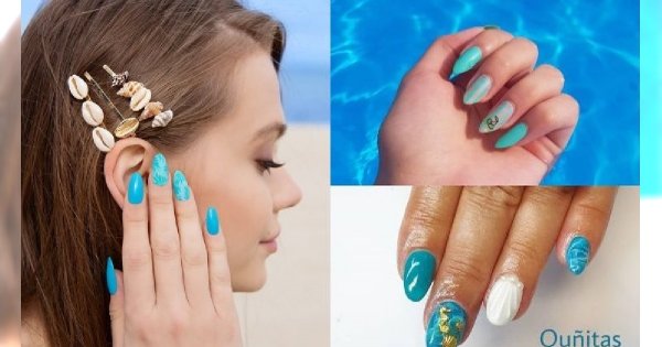 Manicure 2019: Niebieskie hybrydy. Najpiękniejsze propozycje na manicure na wakacyjny wyjazd