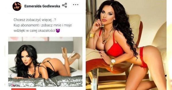 Esmeralda Godlewska kompletnie się STOCZYŁA? Sprzedaje swoje nagie zdjęcia i randkę ze sobą za 35 zł