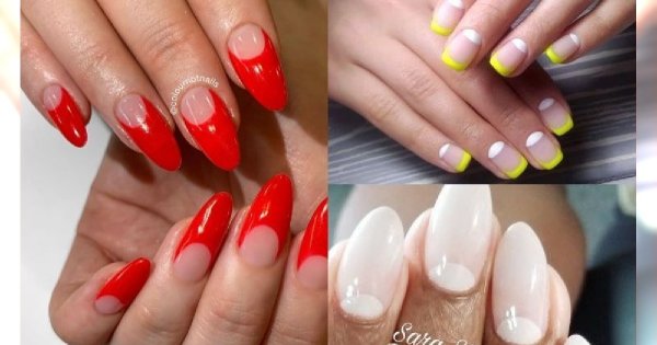 Manicure typu moon - hit na wakacje 2019! Zobacz 30 propozycji na księżycowy manicure