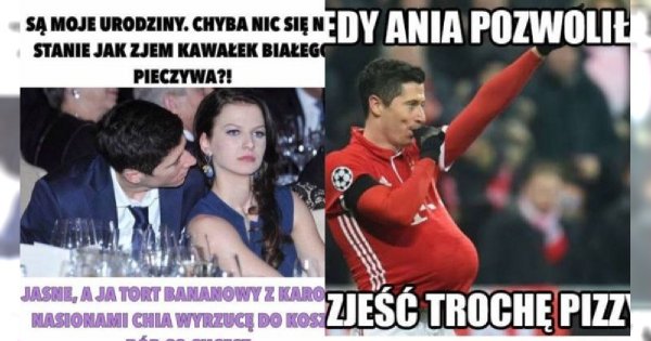Robert Lewandowski kończy dziś 31 lat! Przypominamy najlepsze memy z piłkarzem