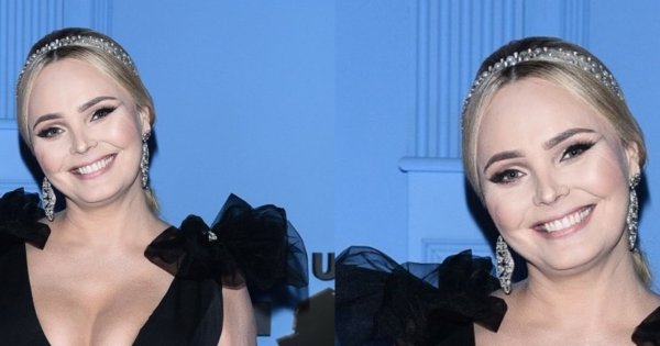 Bal TVN 2019: To najgorsza kreacja. Sam materiał kosztował 9 tys, ale Jastrzębska zrobiła z siebie pośmiewisko