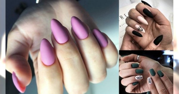 Matowy manicure 2019/2020 - przegląd ultramodnych stylizacji