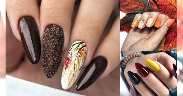 Jesienny manicure - galeria nietuzinkowych wzorów