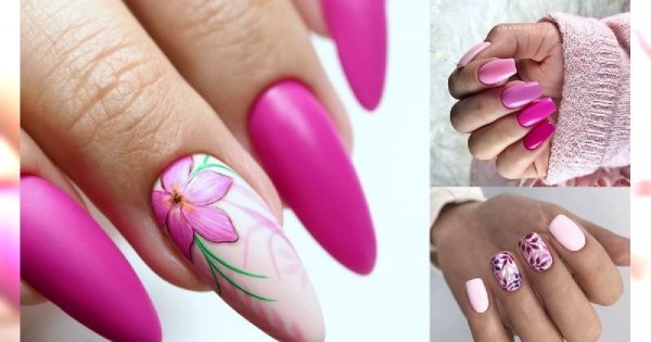 Różowy manicure - galeria fantastycznych stylizacji