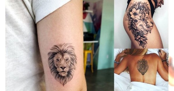 20 kobiecych tatuaży z motywem lwa w roli głównej! [GALERIA]