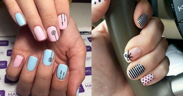 Manicure dla krótkich paznokci - galeria najpiękniejszych wzorów