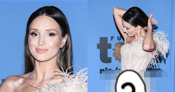 Marina Łuczenko skradła show na czerwonym dywanie podczas balu TVN. Imponująca kreacja!