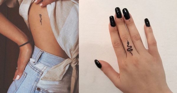 Mały tatuaż - 20 propozycji na najmodniejsze, maleńkie tatuaże!
