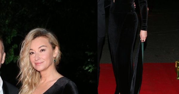 Martyna Wojciechowska na balu TVN w kreacji z dekoltem do pępka. Czy nie odsłoniła zbyt wiele?