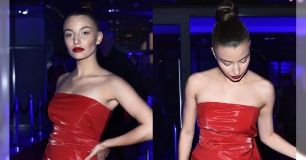 Julia Wieniawa w sukni z rozcięciem do samego krocza! UPS! Pokazała za dużo?