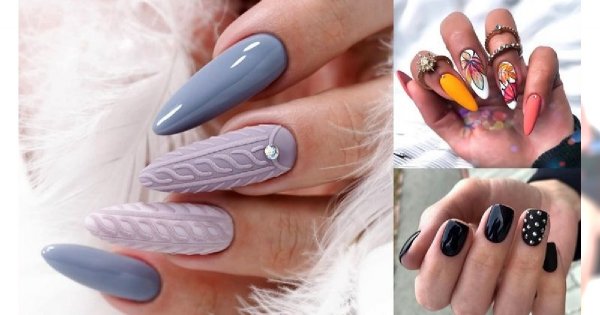 Jesienna galeria manicure - 18 najpiękniejszych odsłon