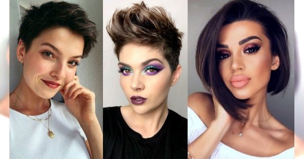 Modne krótkie fryzury dla brunetek i szatynek - galeria jesiennych trendów