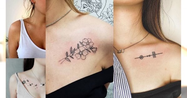 Tatuaże na obojczyk - 20 najpiękniejszych wzorów z sieci