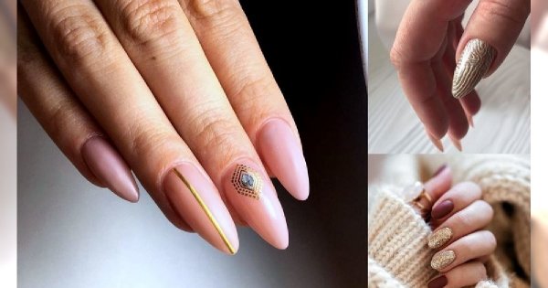Manicure ze złotymi zdobieniami - galeria stylowych i gustownych propozycji