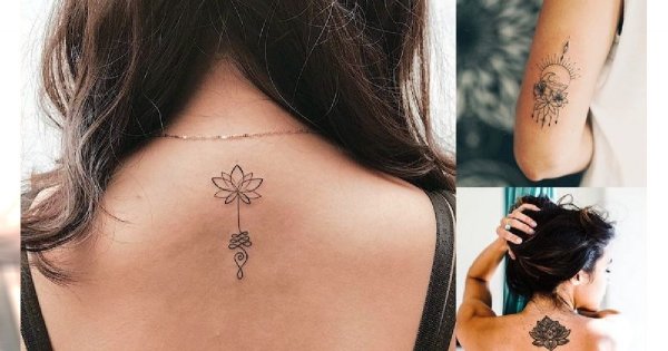 Kwiat lotosu - galeria niezwykle kobiecych tatuaży