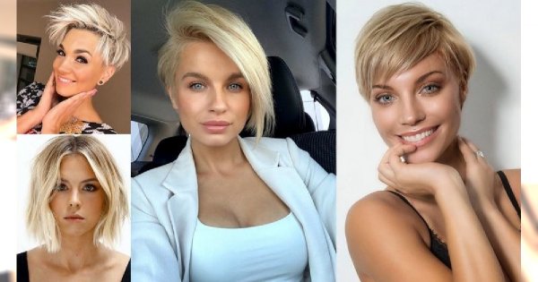 Krótkie fryzury dla blondynek - galeria nowoczesnych cięć