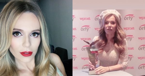 Doda założyła za ciasną sukienkę. Połyskliwa kreacja uniemożliwiała jej ruchy. Wchodzi na schody jak kaczka!