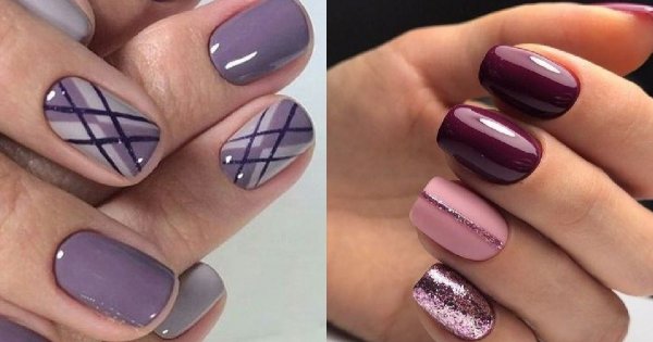 Fioletowe paznokcie - najpiękniejsze propozycje na fioletowy manicure w różnych odcieniach
