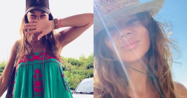 Edyta Górniak dała ciała - i to dosłownie! Nie zamierzała aż tyle odsłonić, ale wiatr zrobił to za nią!