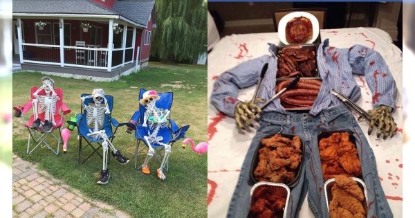 Ozdoby na Halloween - galeria najbardziej pomysłowych dekoracji Halloweenowych