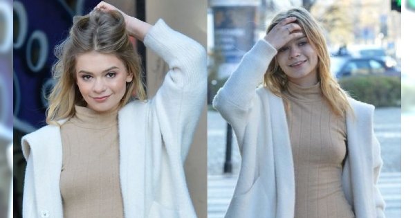 Julia Wróblewska w mini sukience w "DD TVN". OMG, co się stało z jej NOGAMI?