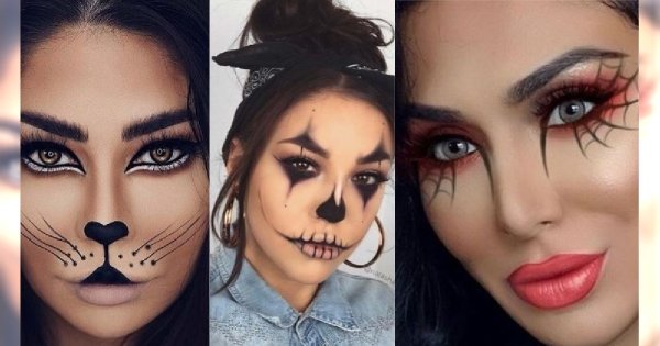 Prosty makijaż na Halloween 2019. Zrób upiorny make up w 10 minut!