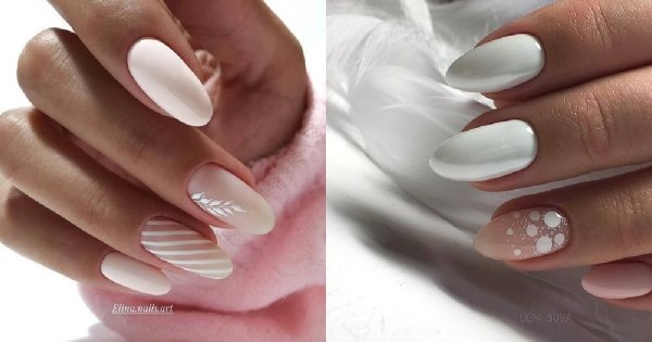 Białe paznokcie - 20 inspiracji na bardzo uniwersalny, biały manicure