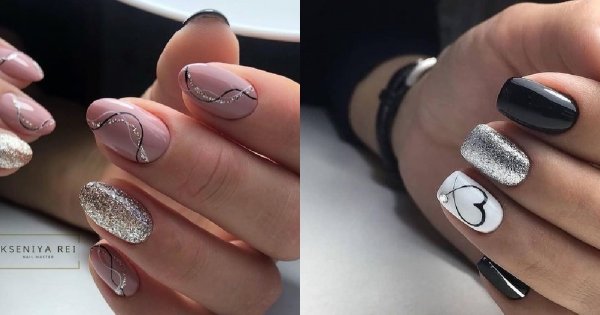 Brokatowy manicure - 20 propozycji na mieniące się paznokcie!