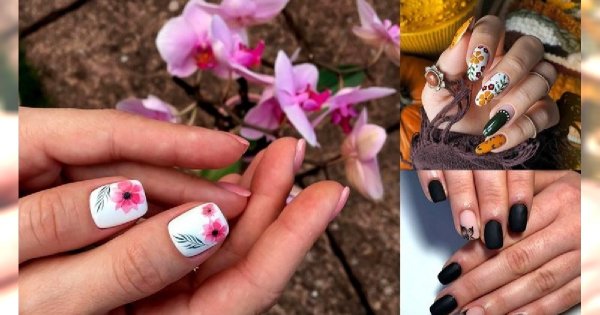 Kwiatowy manicure - galeria przepięknych stylizacji paznokci