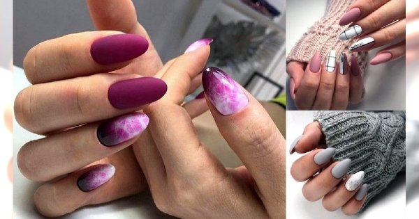 Matowy manicure - 25 najlepszych propozycji z sieci