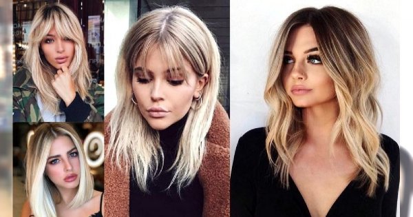 16 modnych cięć dla blondynek o półdługich włosach! [GALERIA]